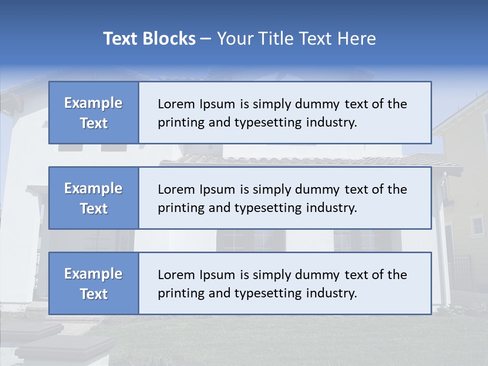 Suburban Realtor Beautiful PowerPoint Template