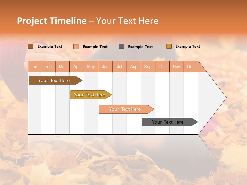 Lady Caucasian Nature PowerPoint Template