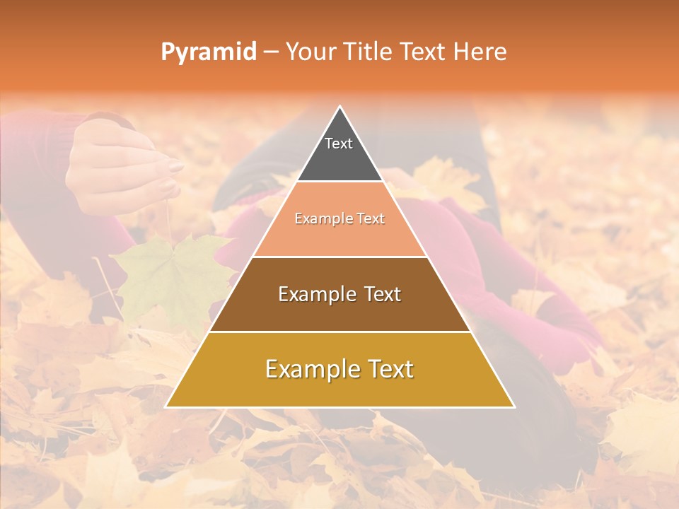 Lady Caucasian Nature PowerPoint Template