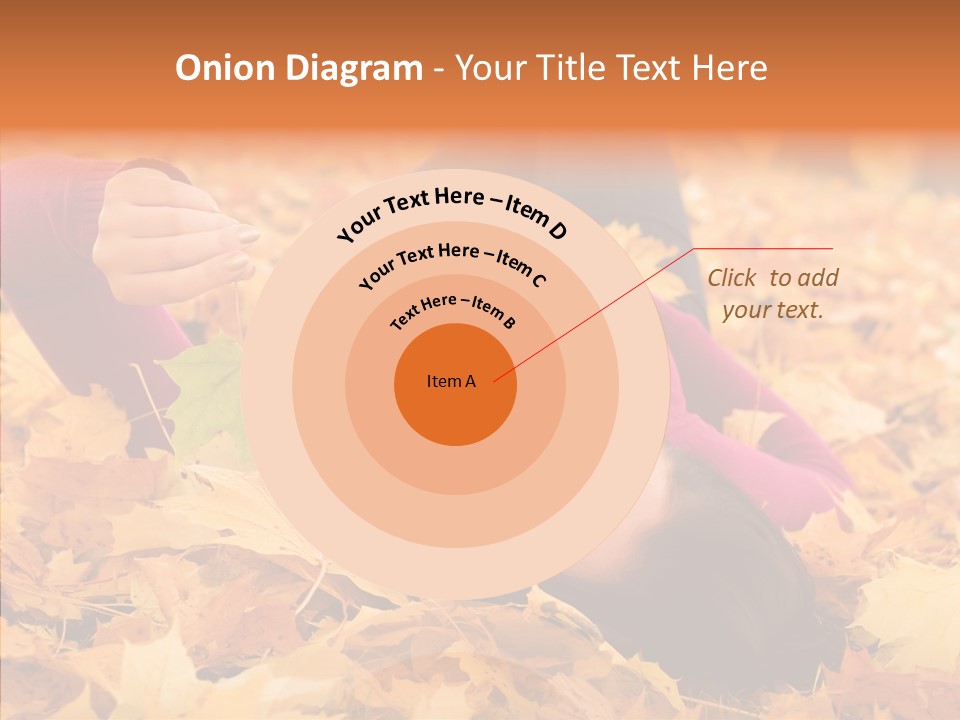 Lady Caucasian Nature PowerPoint Template