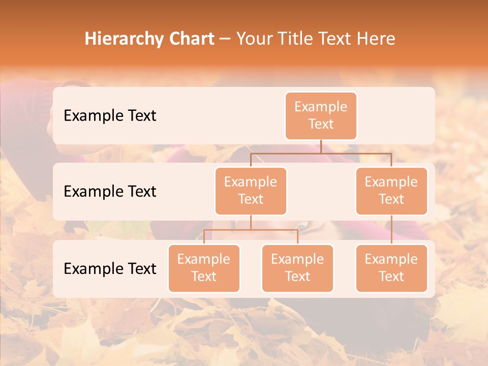 Lady Caucasian Nature PowerPoint Template