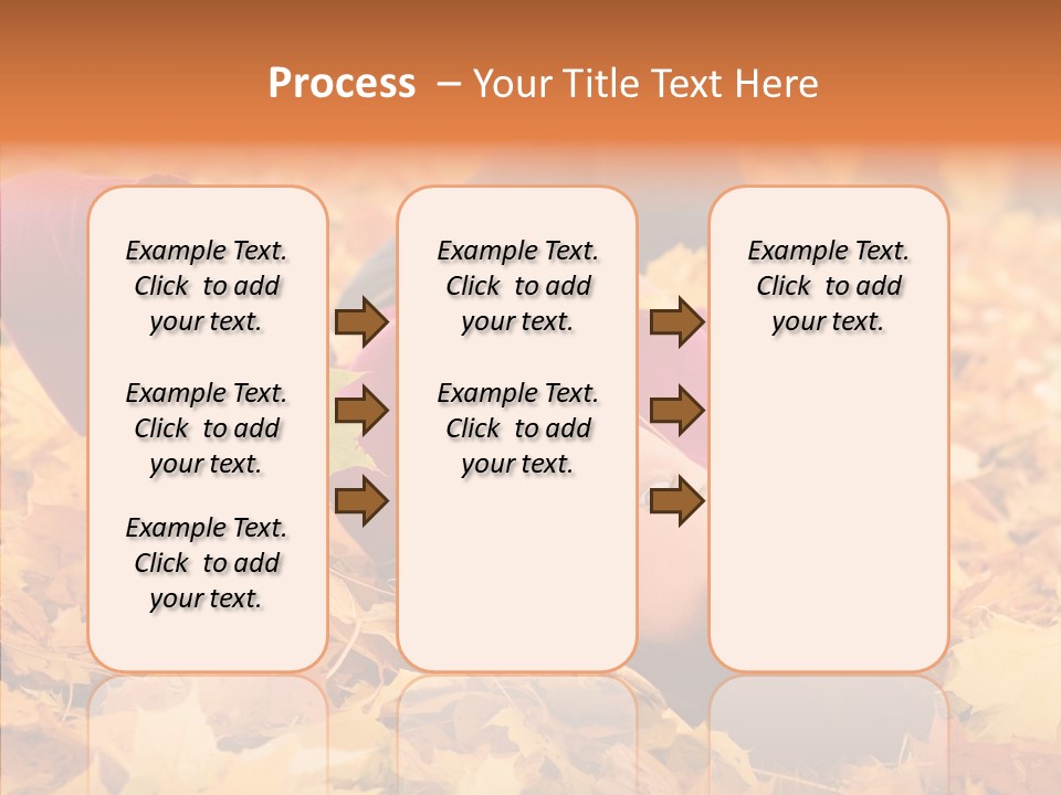 Lady Caucasian Nature PowerPoint Template