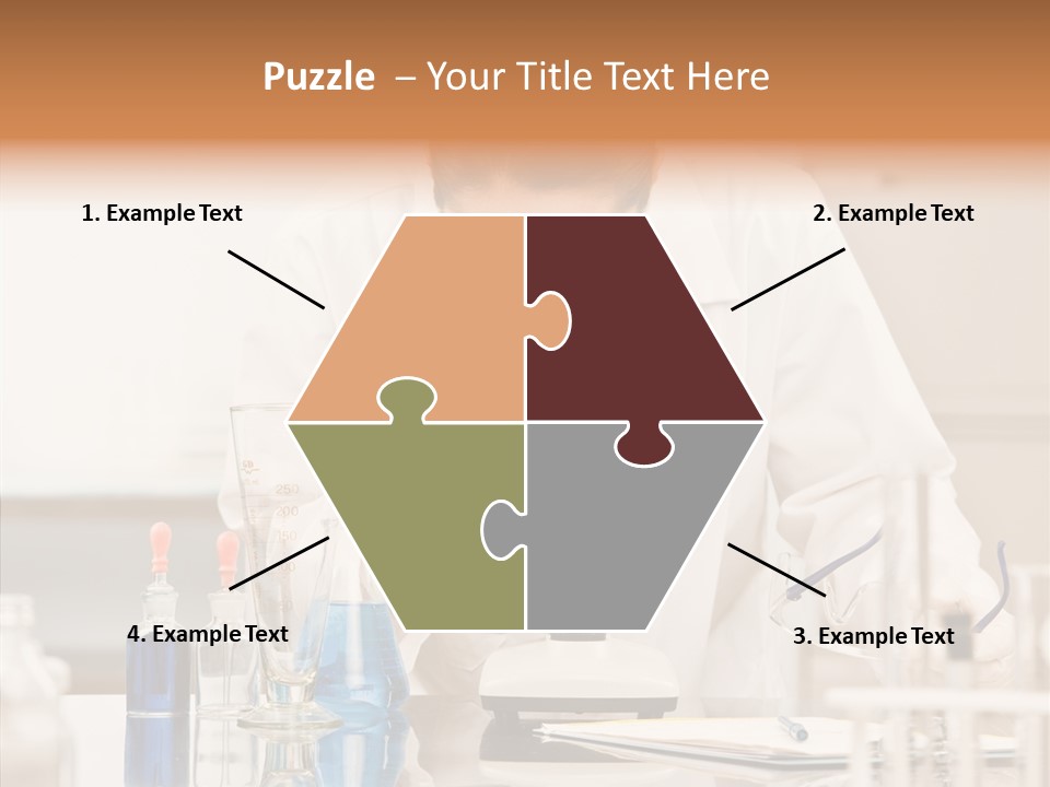 Ideas  Microscope PowerPoint Template