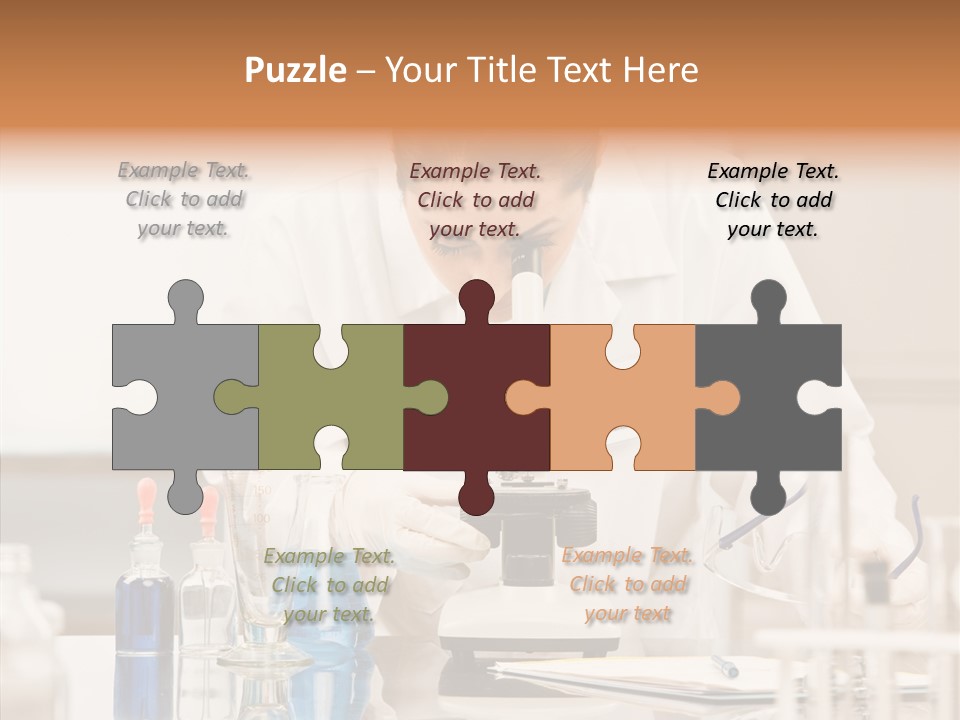 Ideas  Microscope PowerPoint Template