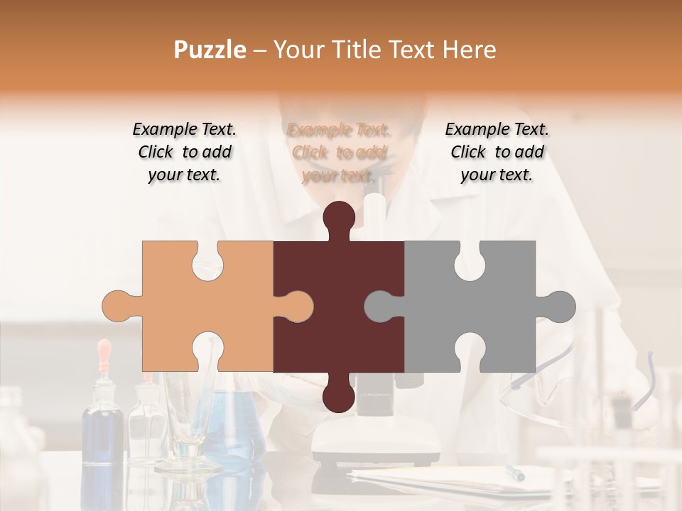 Ideas  Microscope PowerPoint Template