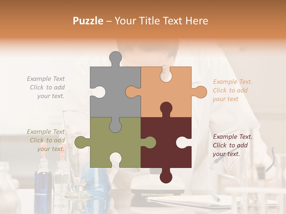 Ideas  Microscope PowerPoint Template