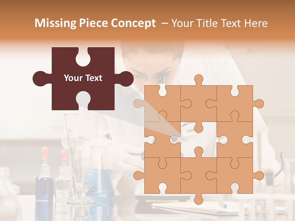 Ideas  Microscope PowerPoint Template