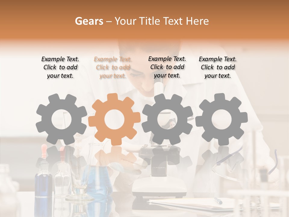 Ideas  Microscope PowerPoint Template