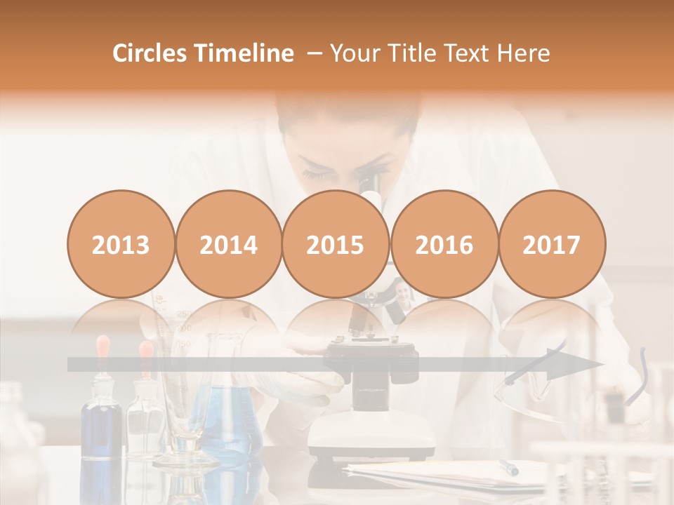 Ideas  Microscope PowerPoint Template