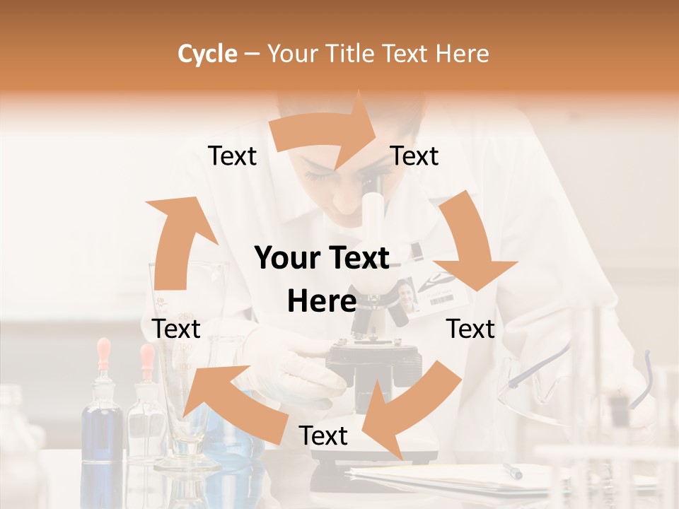 Ideas  Microscope PowerPoint Template