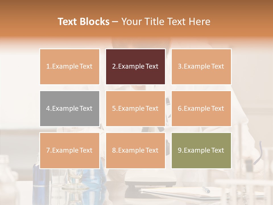 Ideas  Microscope PowerPoint Template