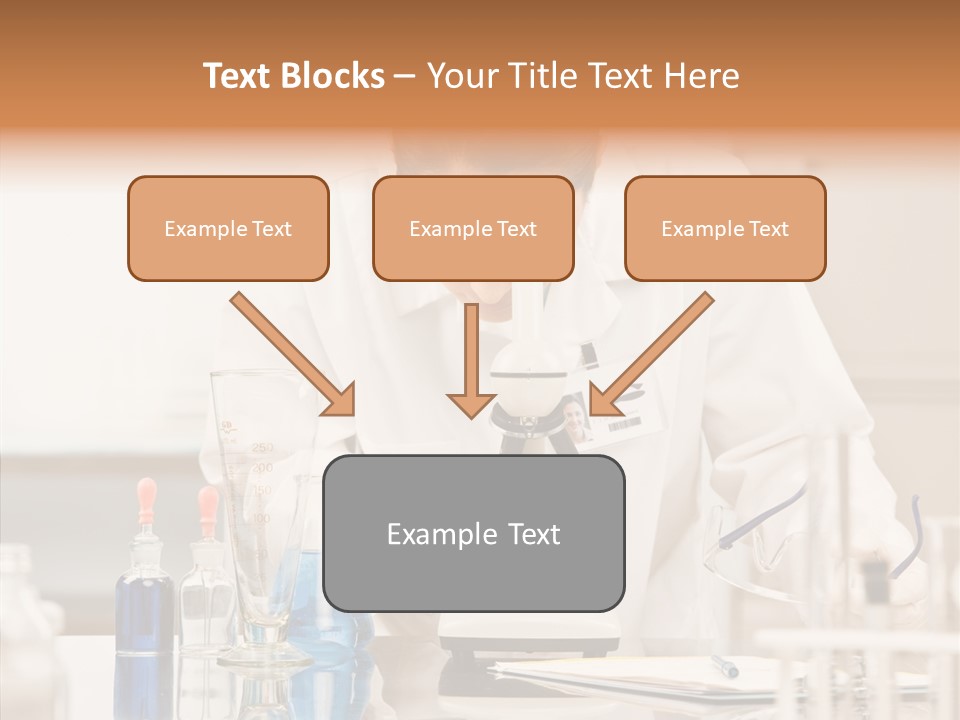 Ideas  Microscope PowerPoint Template