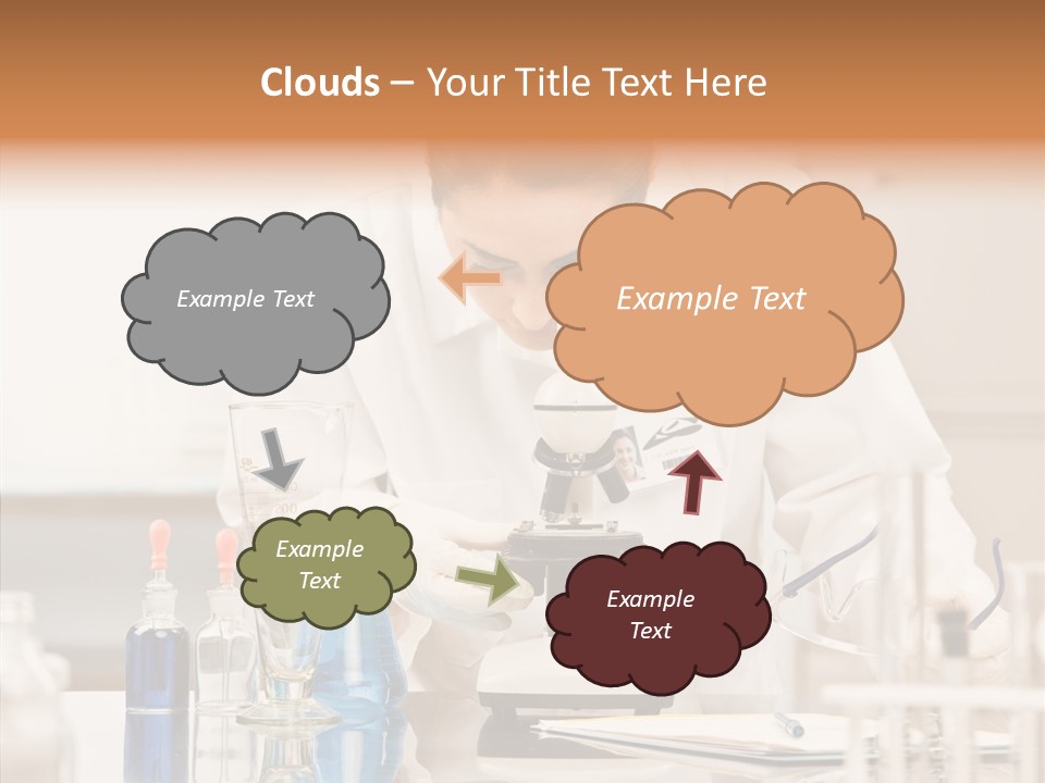 Ideas  Microscope PowerPoint Template