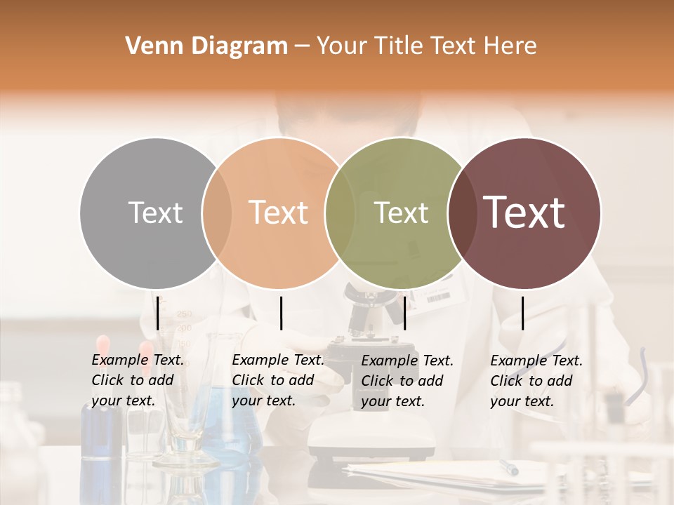 Ideas  Microscope PowerPoint Template