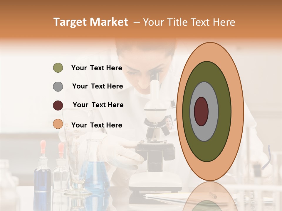 Ideas  Microscope PowerPoint Template