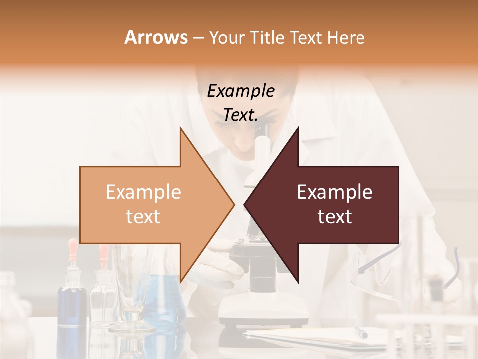 Ideas  Microscope PowerPoint Template