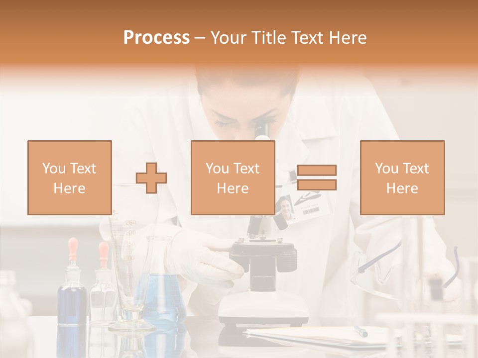 Ideas  Microscope PowerPoint Template