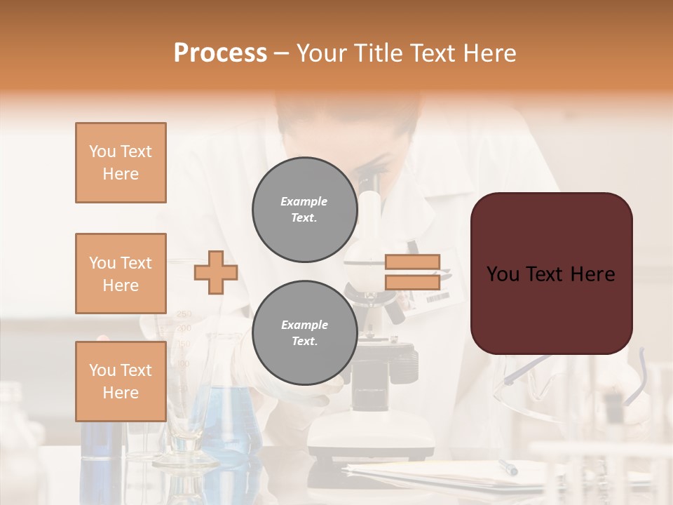 Ideas  Microscope PowerPoint Template