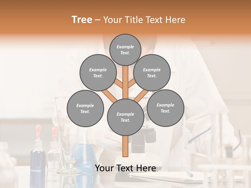 Ideas  Microscope PowerPoint Template