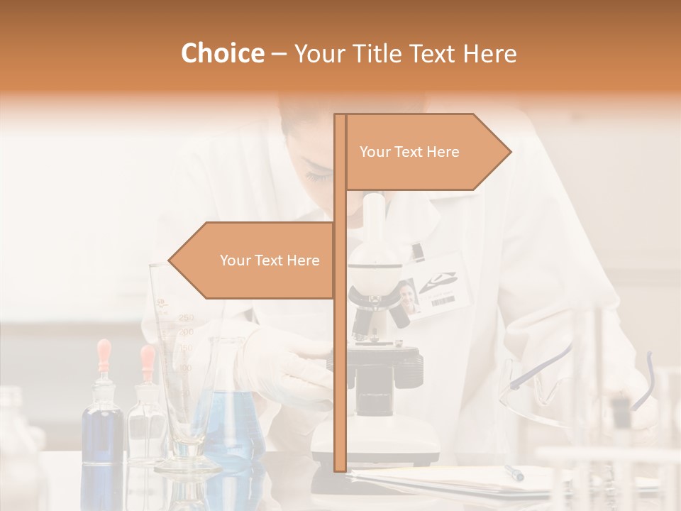 Ideas  Microscope PowerPoint Template