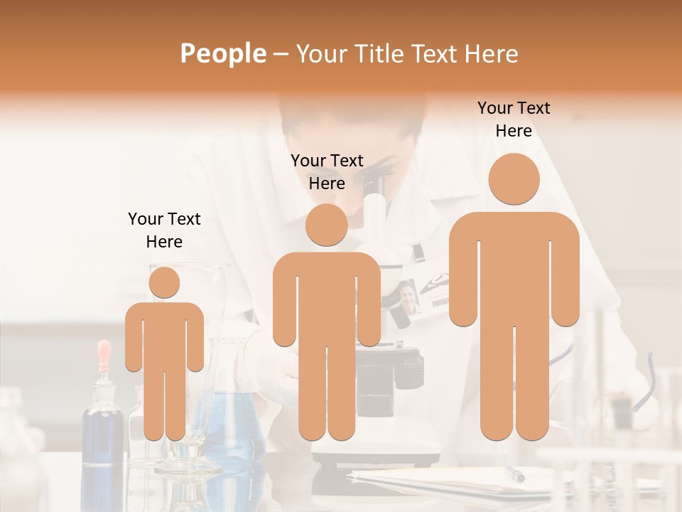 Ideas  Microscope PowerPoint Template