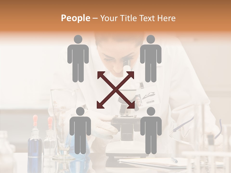 Ideas  Microscope PowerPoint Template