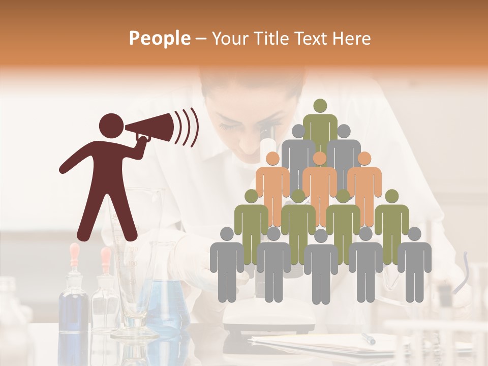 Ideas  Microscope PowerPoint Template