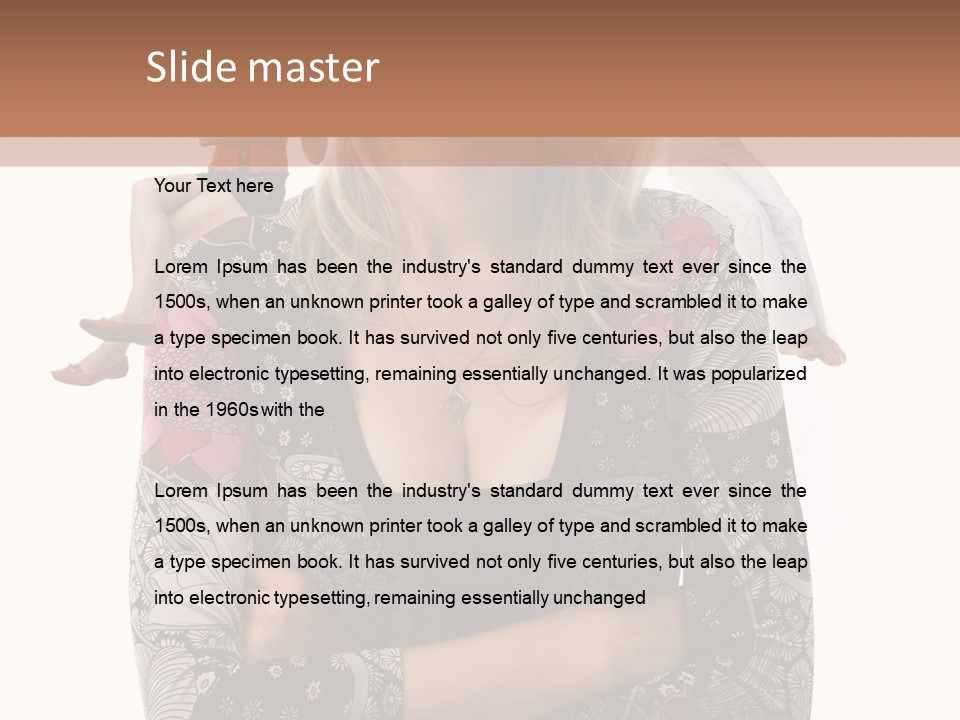 Girls Dishonesty Performer PowerPoint Template