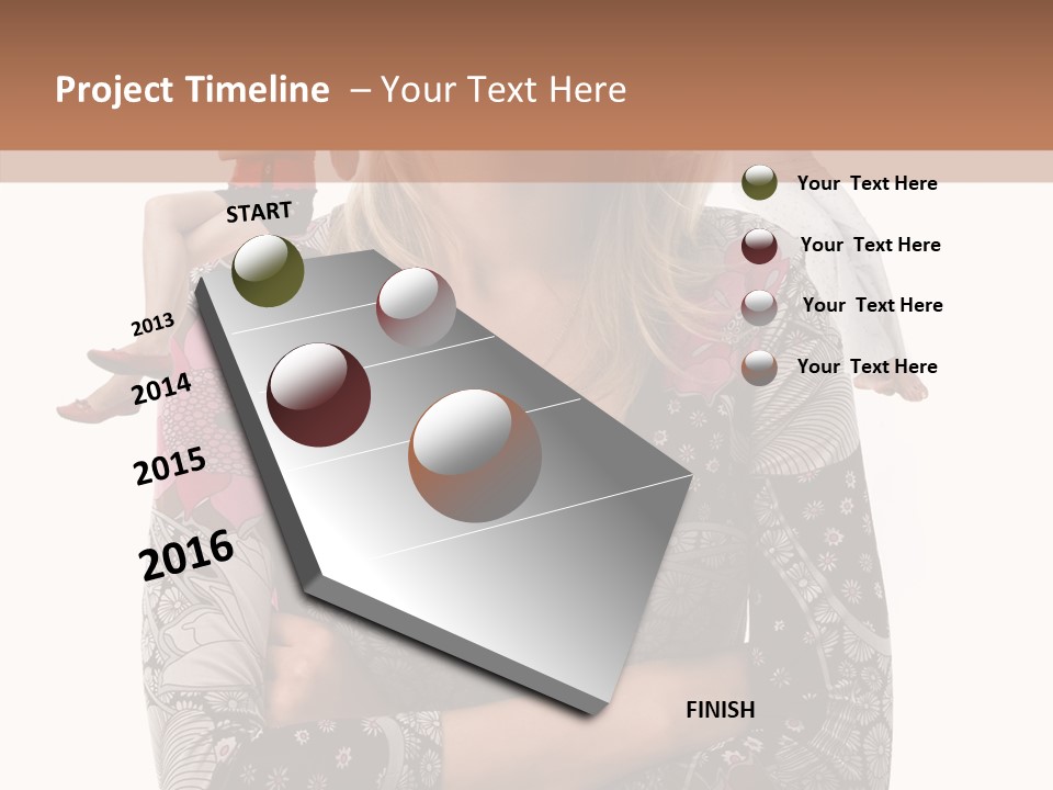 Girls Dishonesty Performer PowerPoint Template