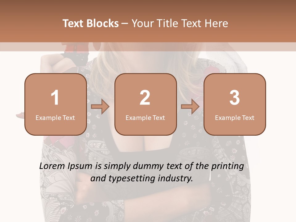 Girls Dishonesty Performer PowerPoint Template