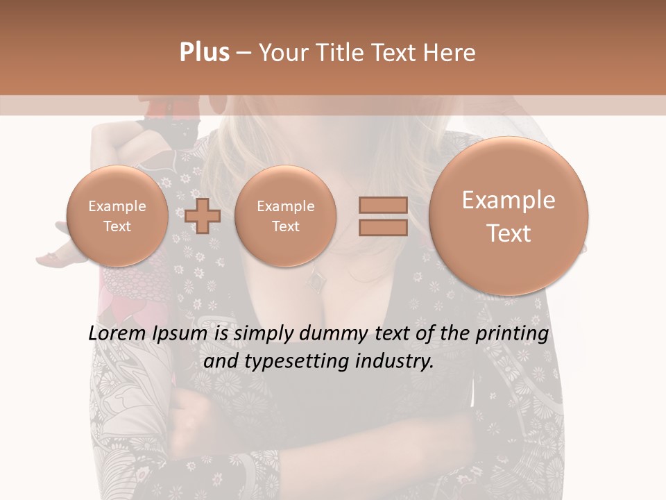 Girls Dishonesty Performer PowerPoint Template