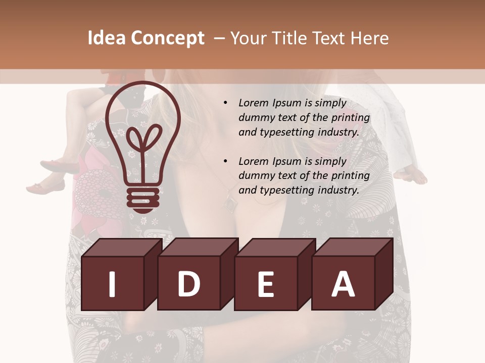 Girls Dishonesty Performer PowerPoint Template