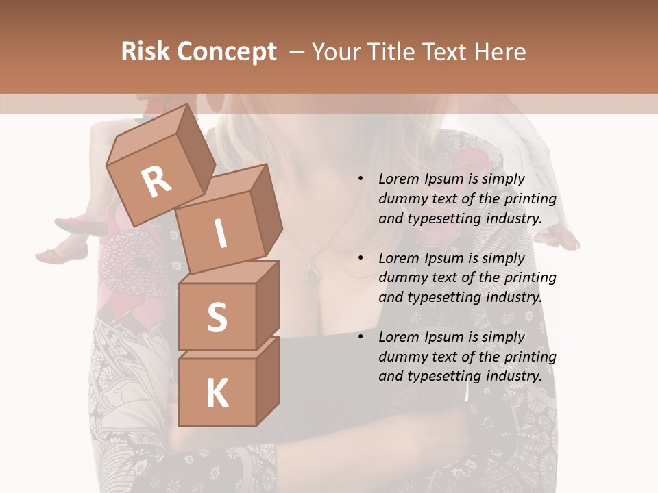 Girls Dishonesty Performer PowerPoint Template
