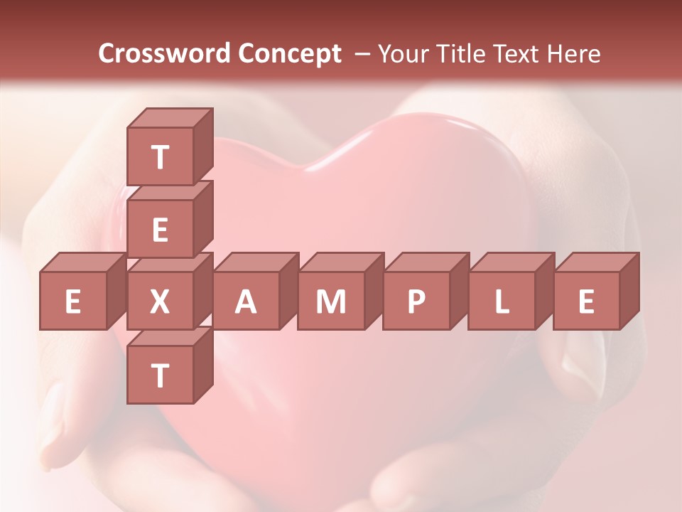 Pink Hand Give PowerPoint Template