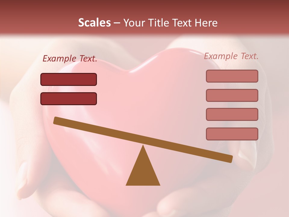 Pink Hand Give PowerPoint Template