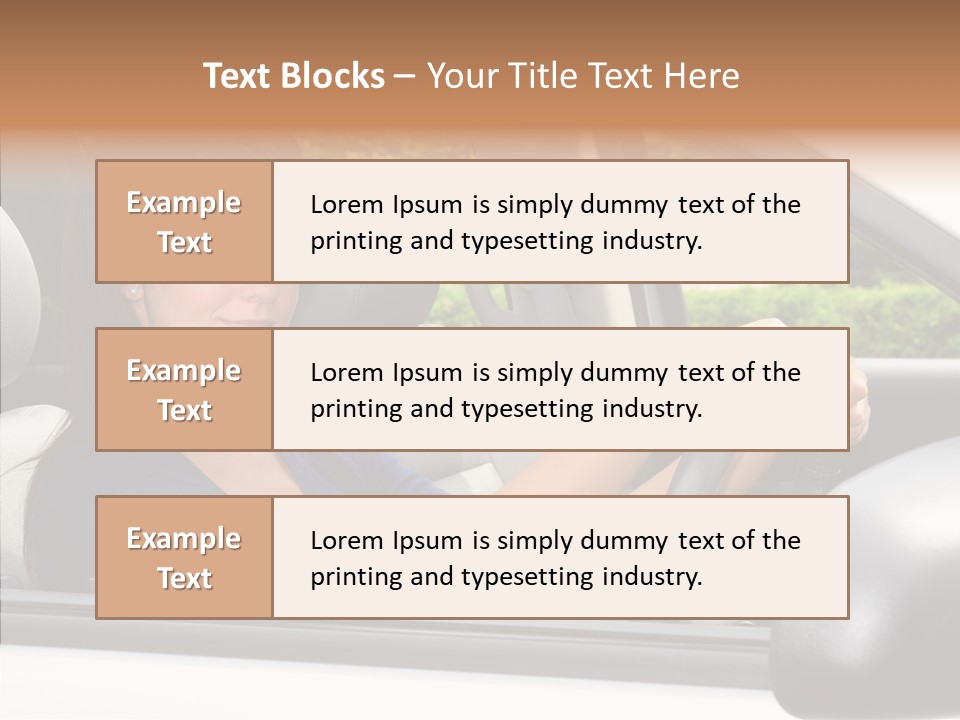 Sport Sat Auto PowerPoint Template