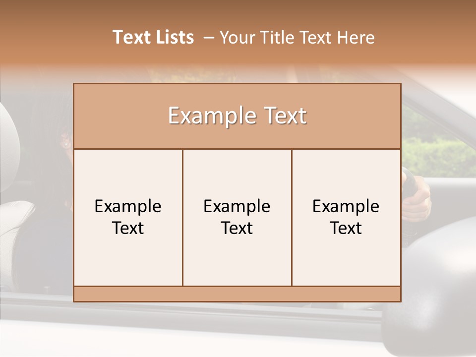 Sport Sat Auto PowerPoint Template