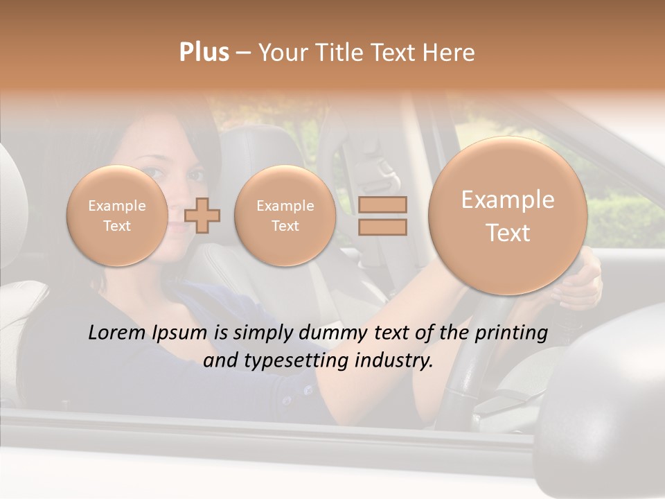 Sport Sat Auto PowerPoint Template