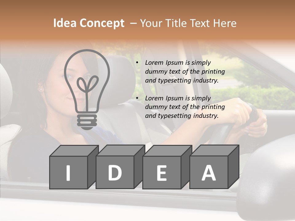 Sport Sat Auto PowerPoint Template
