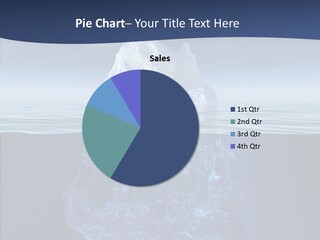 Polar Mountain Reflection PowerPoint Template