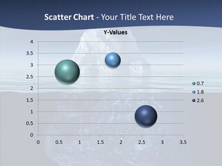 Polar Mountain Reflection PowerPoint Template