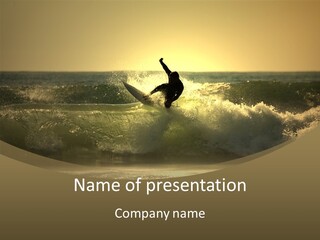 Summer Active White PowerPoint Template