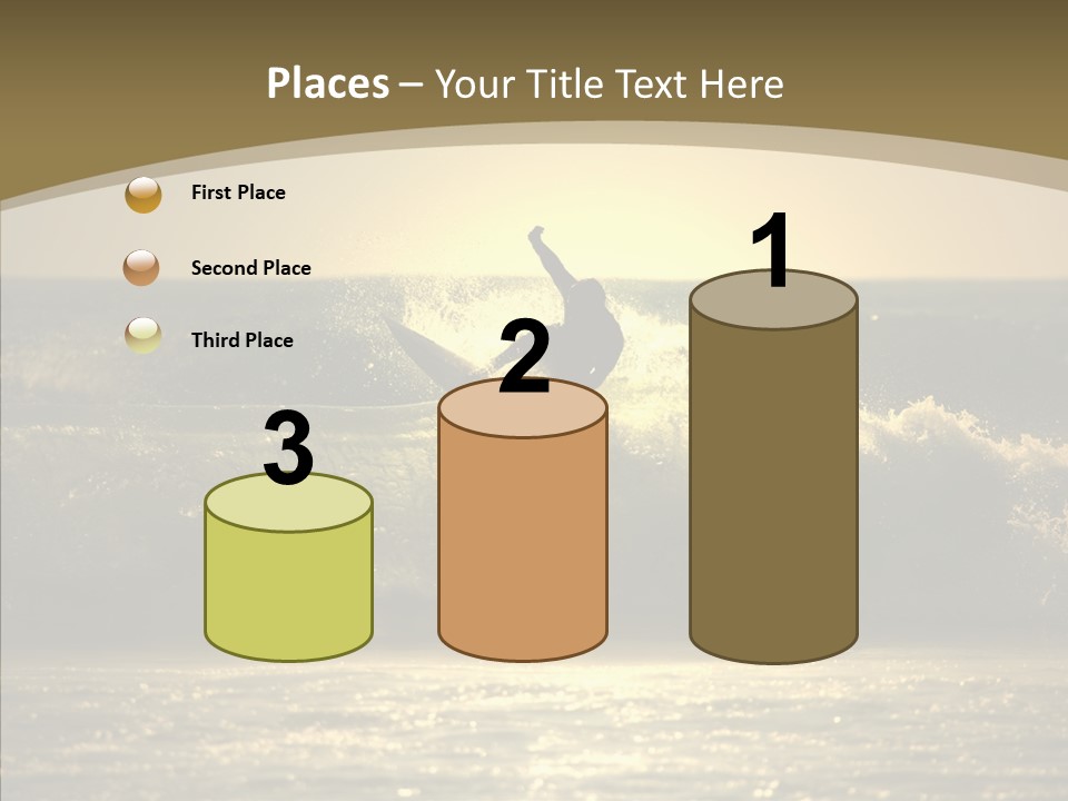 Summer Active White PowerPoint Template