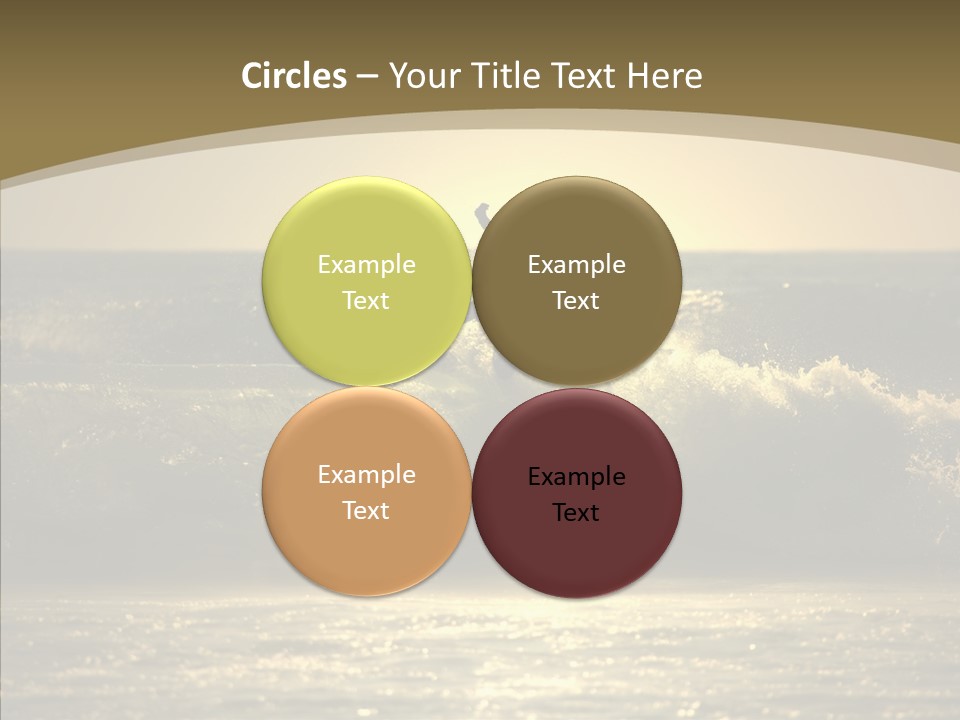 Summer Active White PowerPoint Template