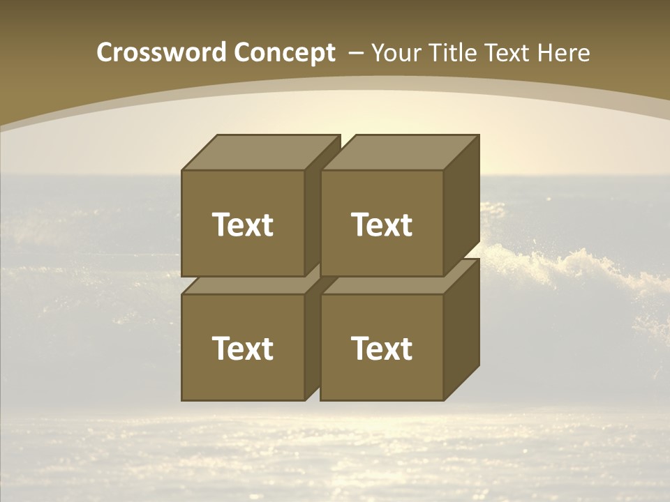 Summer Active White PowerPoint Template