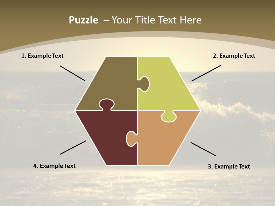 Summer Active White PowerPoint Template