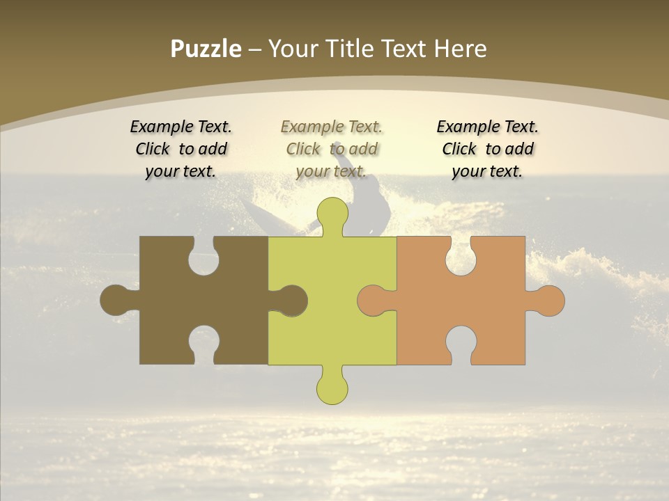 Summer Active White PowerPoint Template