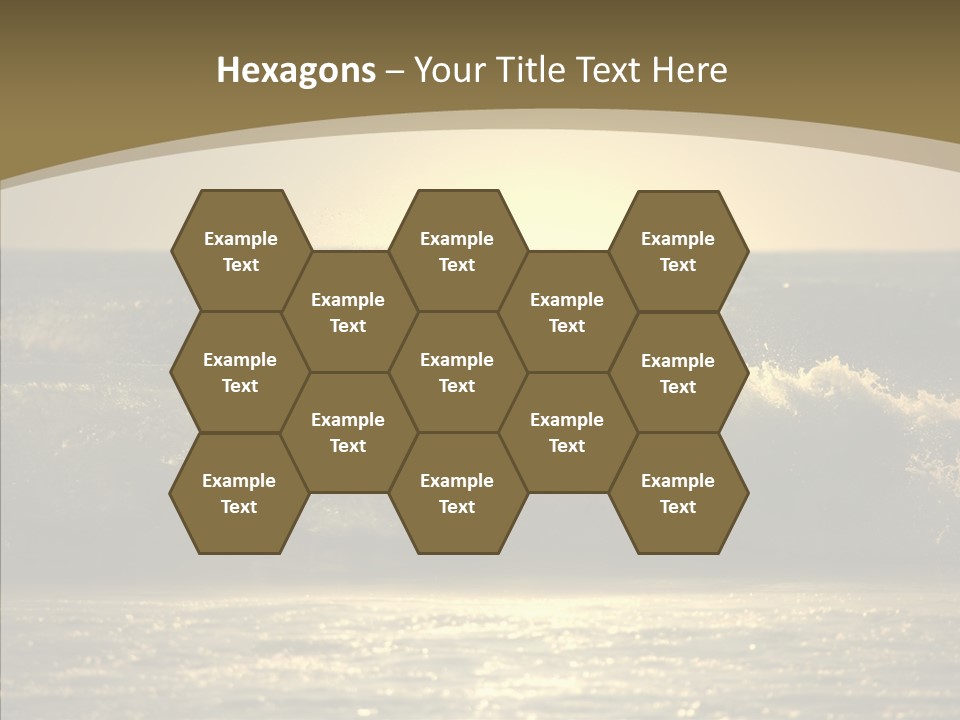 Summer Active White PowerPoint Template