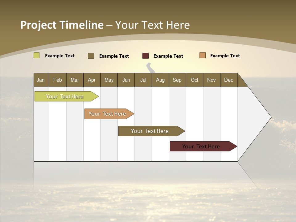 Summer Active White PowerPoint Template