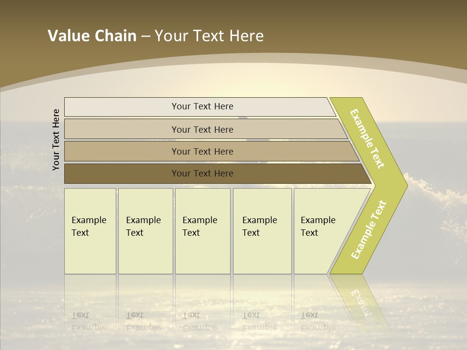 Summer Active White PowerPoint Template